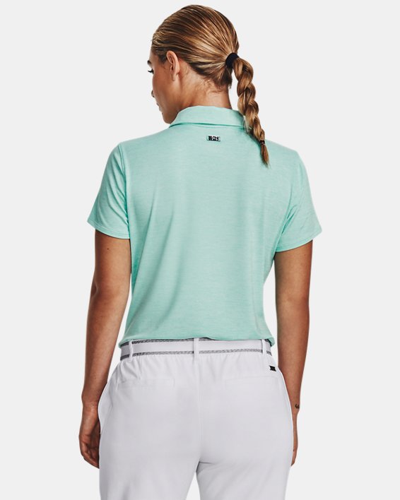 Women's UA Playoff Polo in Blue image number 1